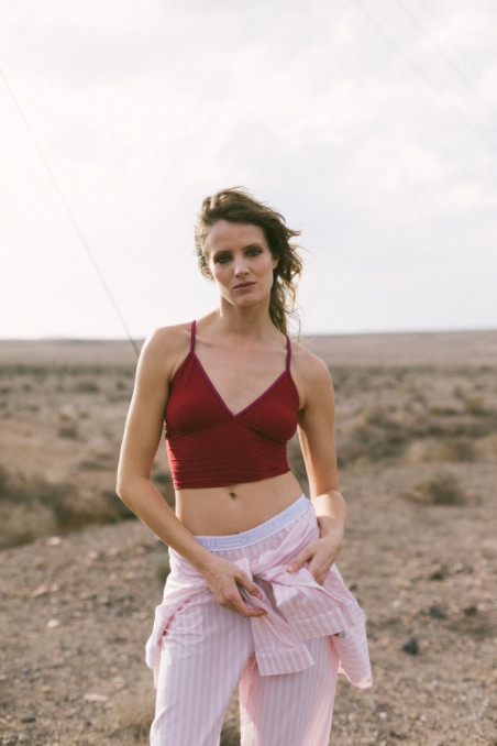 Charlye Strapless Top