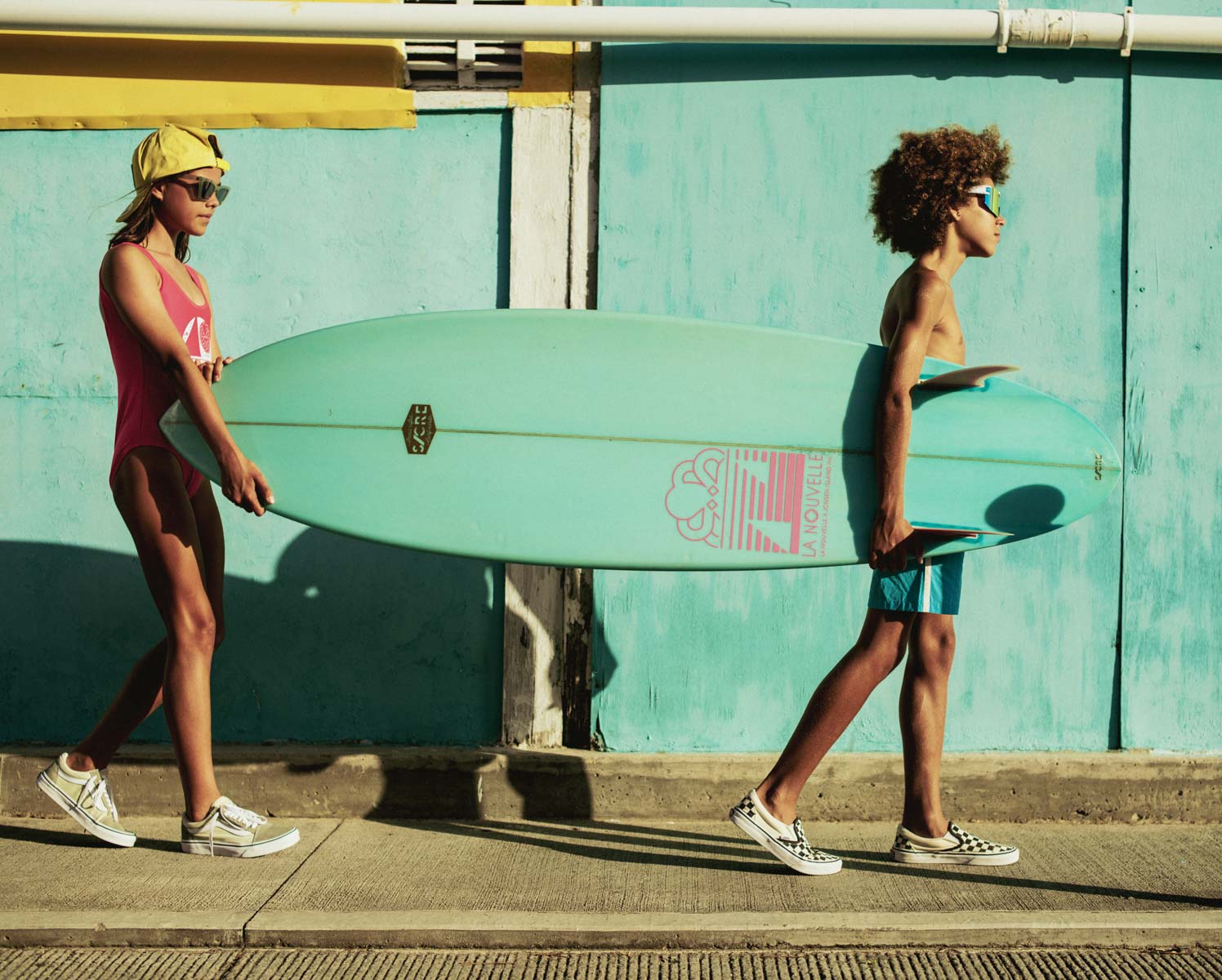Kids swimwear line