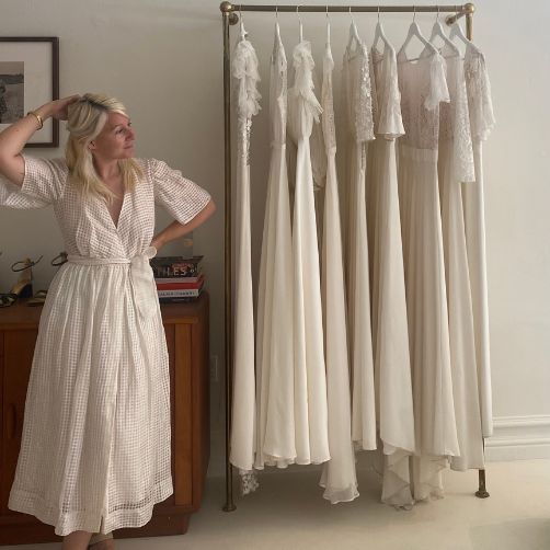 Interview with Christina Sfez - Wedding dress designer.