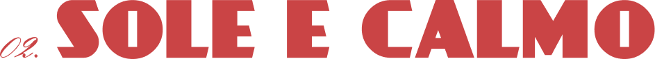 Sole E Calmo - Printemps/Été 2026