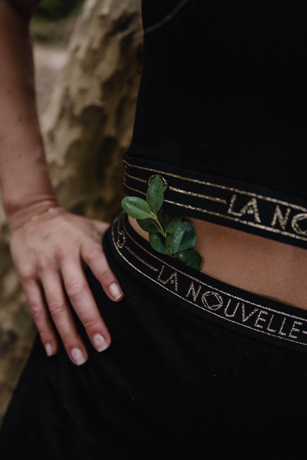 Un molleton noir tout doux