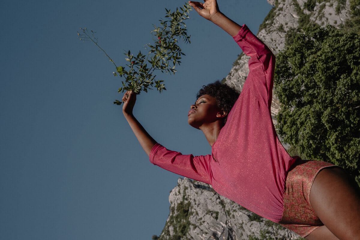 On brille en cerisier lurex&nbsp;